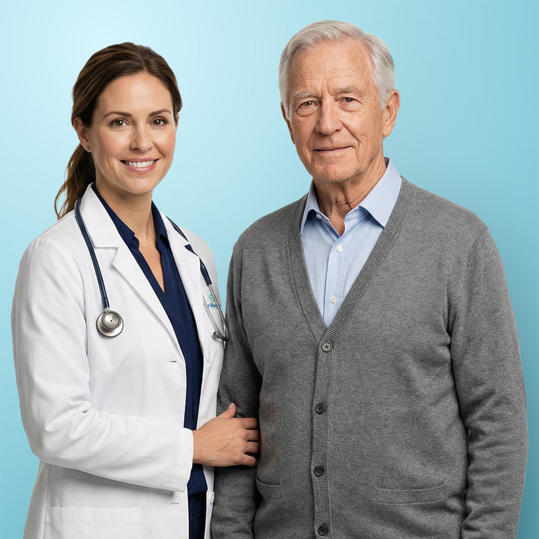 Elderly Doctor Visit at Home