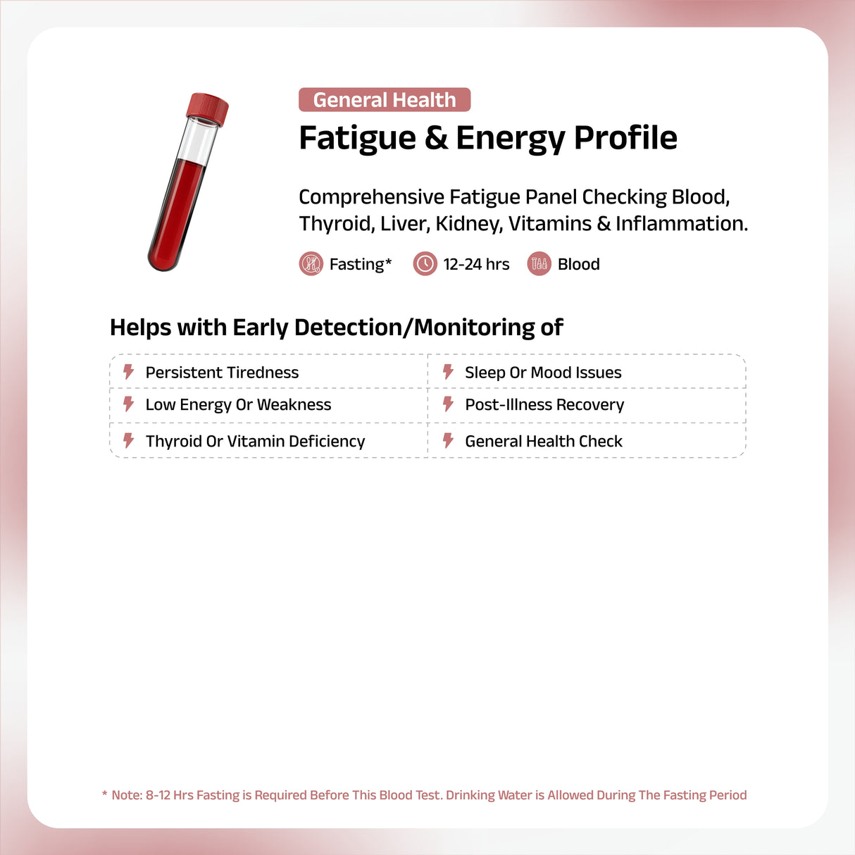 Fatigue & Energy Profile