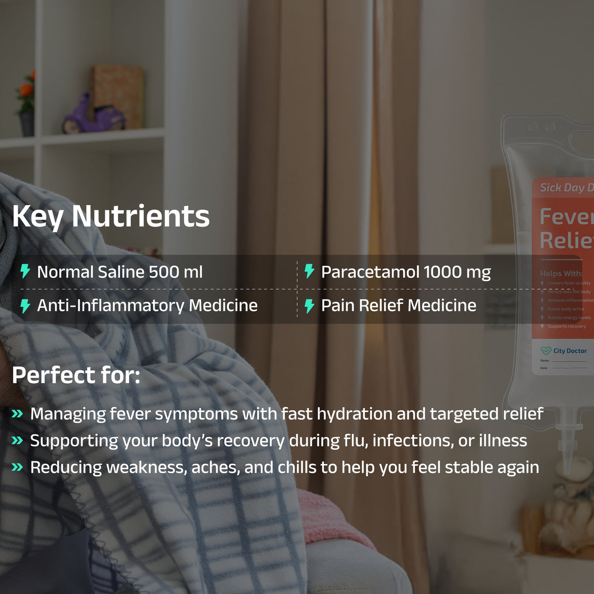 Fever Relief IV Drip