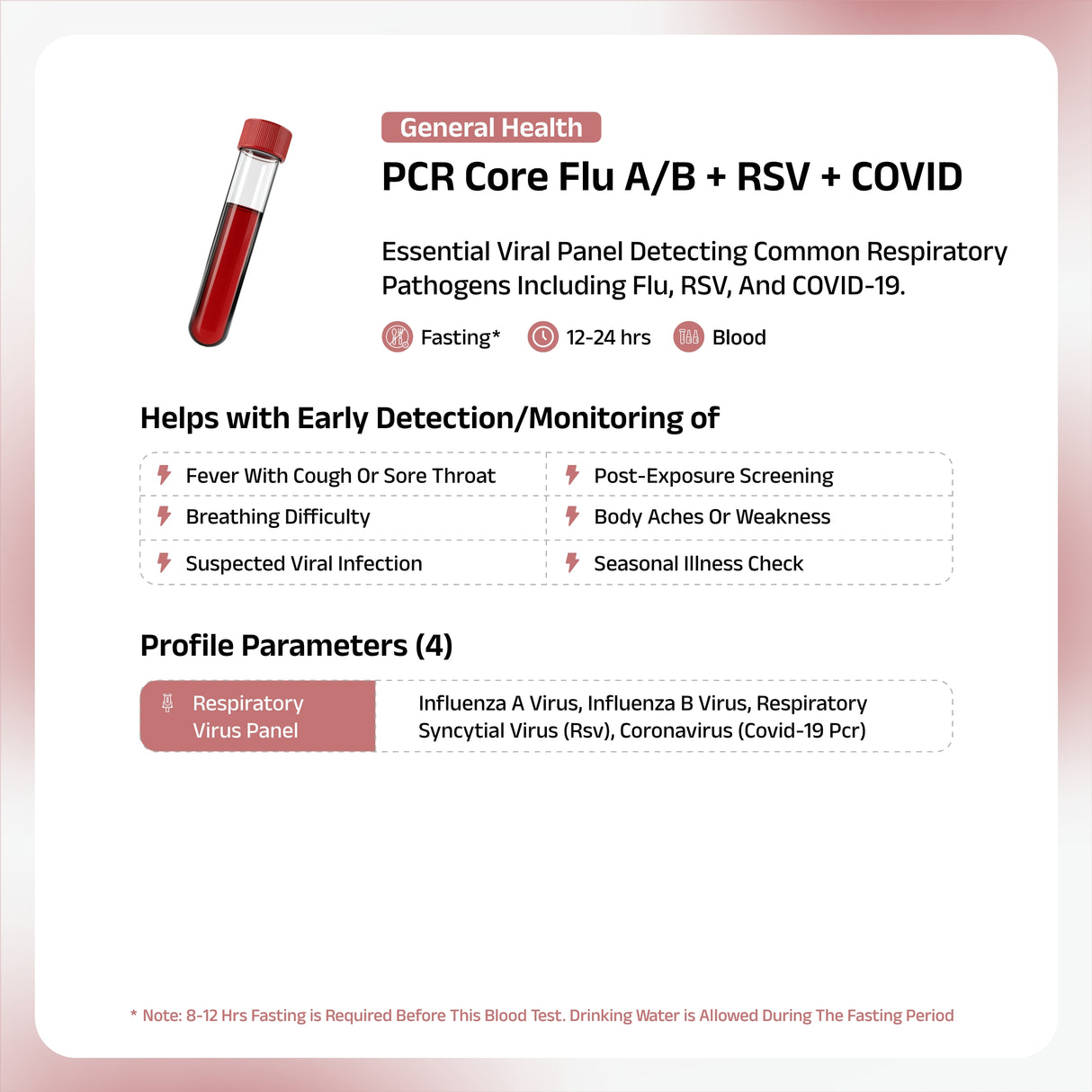 Respiratory PCR (4-Pathogens)