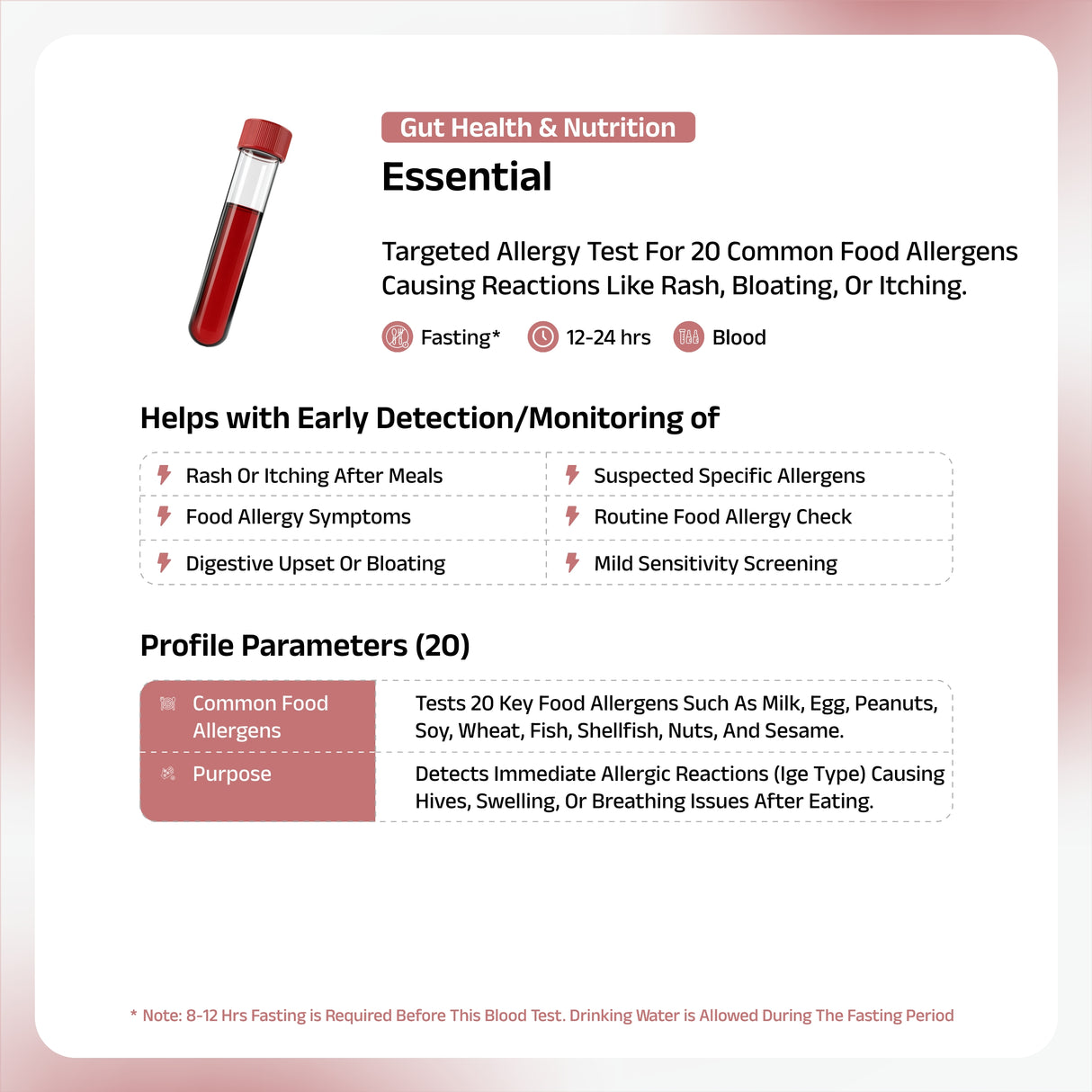 Essential Food Allergy Profile