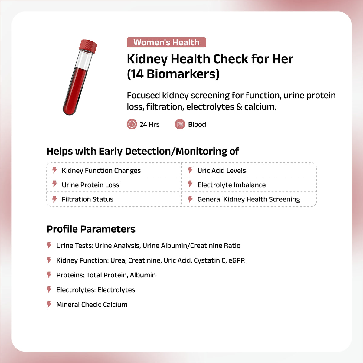 Kidney Health Panel for Her
