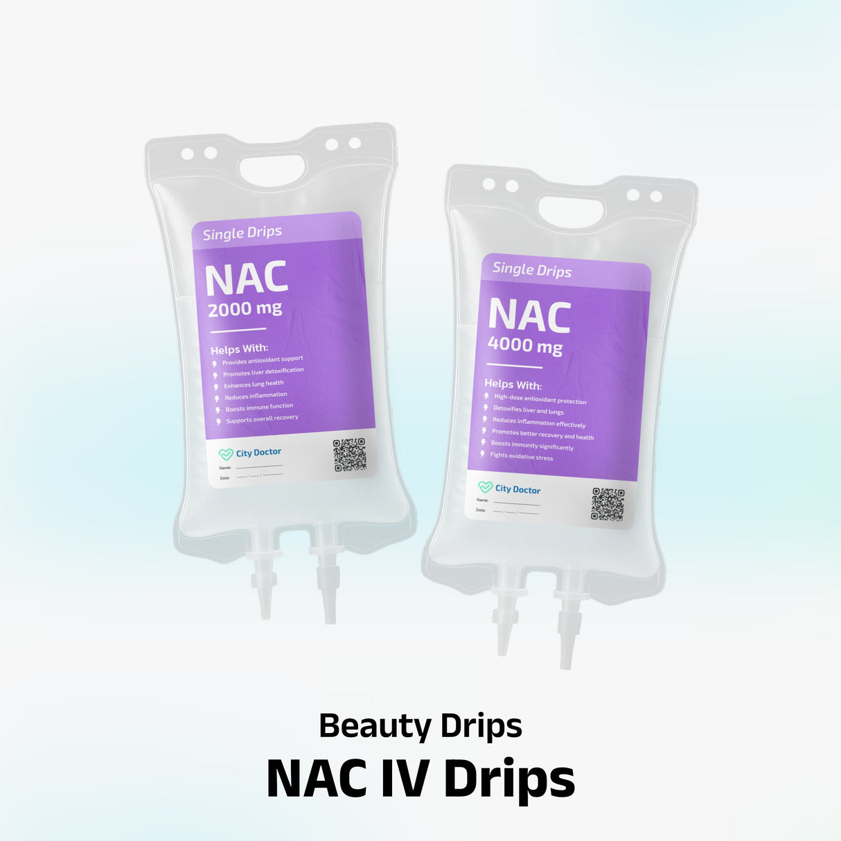 NAC (N-Acetylcysteine) IV Drip at Home