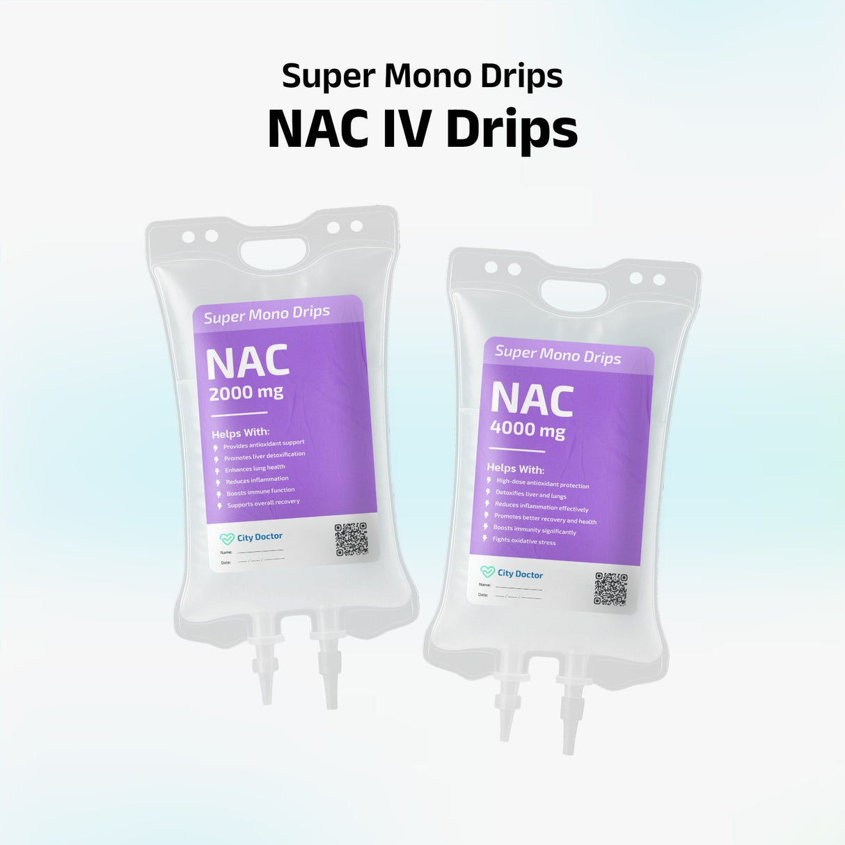 NAC (N-Acetylcysteine) IV Drip at Home