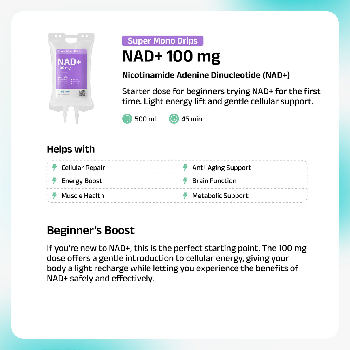 NAD+ IV Drip at Home