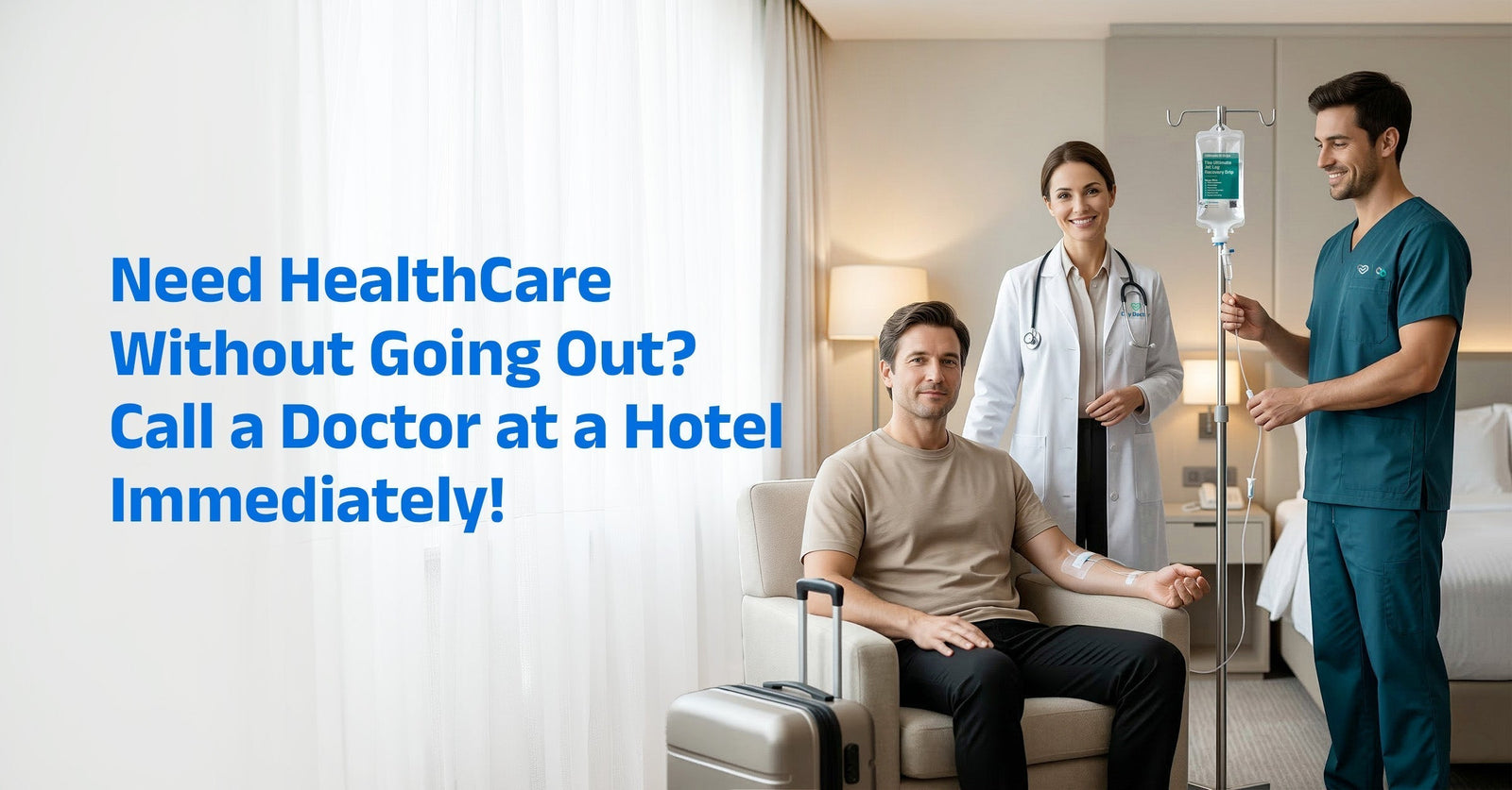 Need HealthCare Without Going Out? Call a Doctor at a Hotel Immediately!