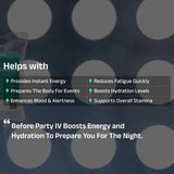 Before Party Booster IV Drip