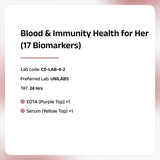 Blood & Immunity Panel for Her