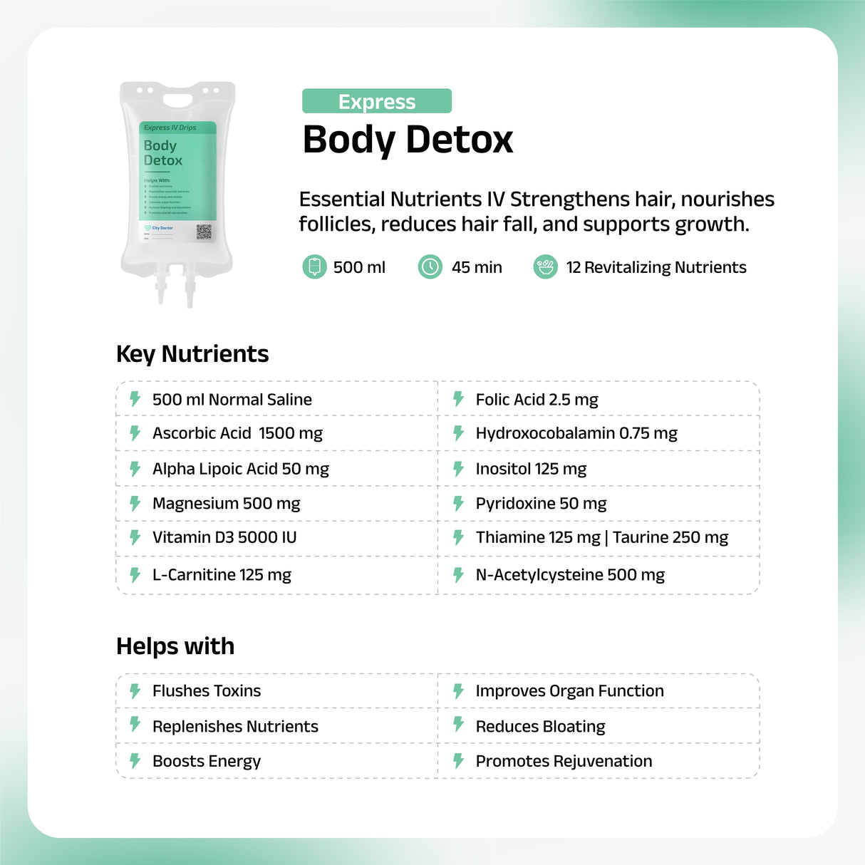 Body Detox IV Drip
