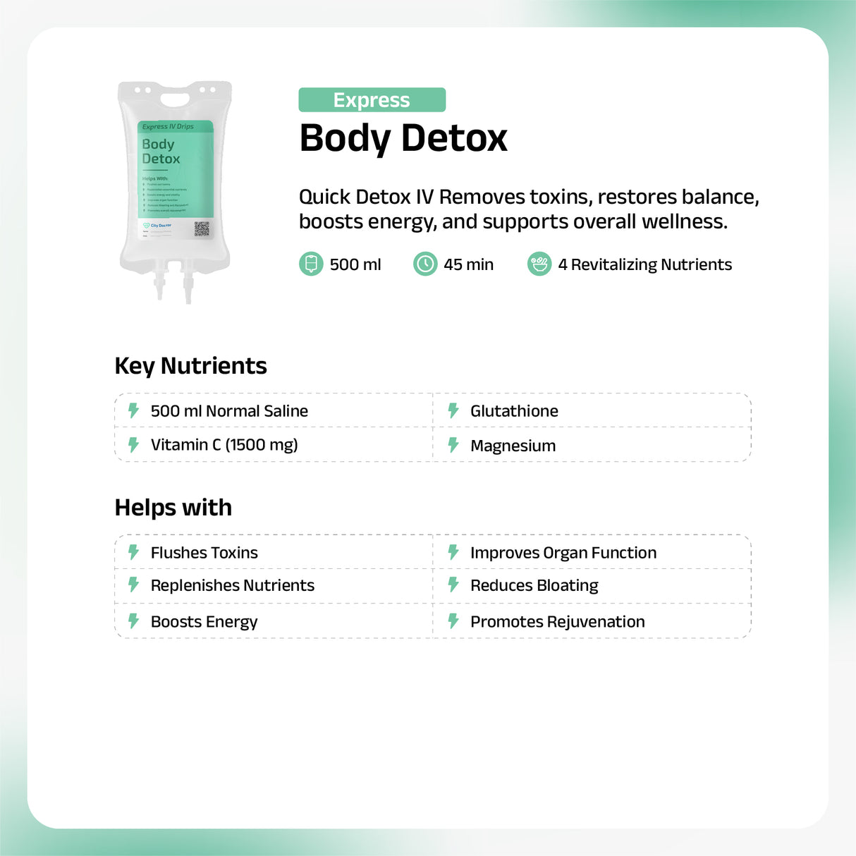 Body Detox IV Drip