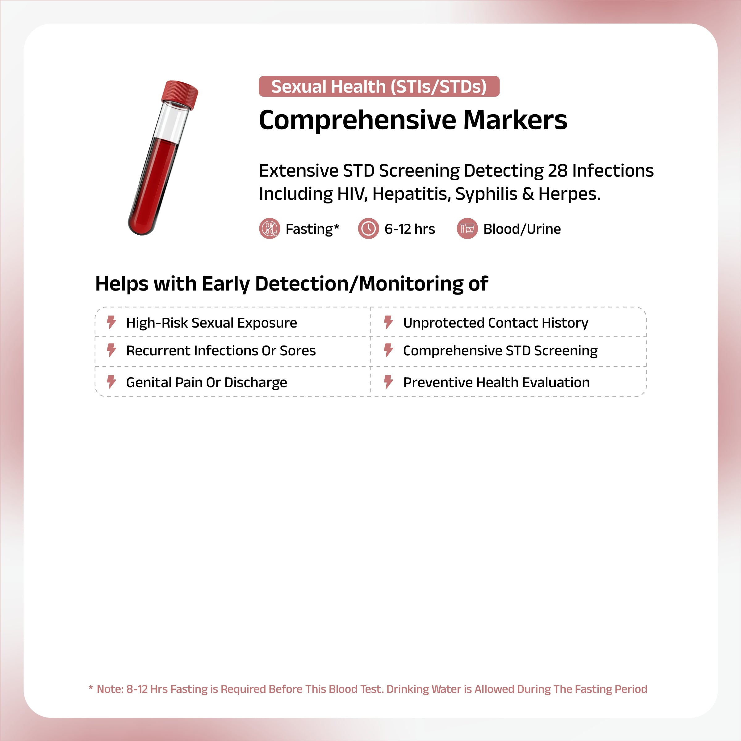 Comprehensive 28-Pathogen STD/STI Panel