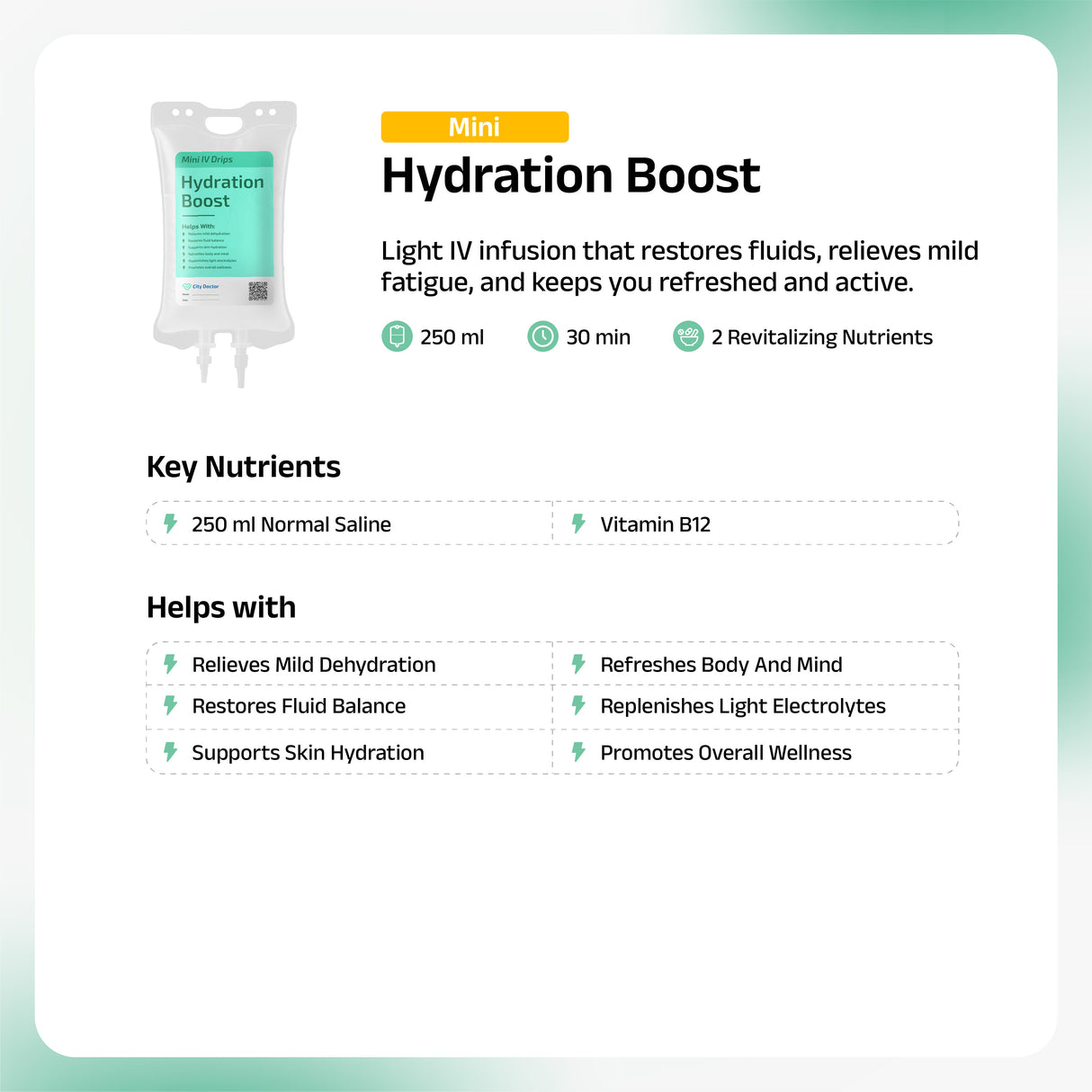 Hydration Boost IV Drip