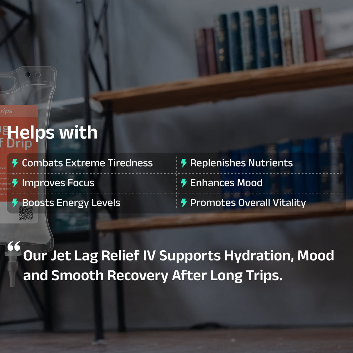 Jet Lag Relief IV Drip