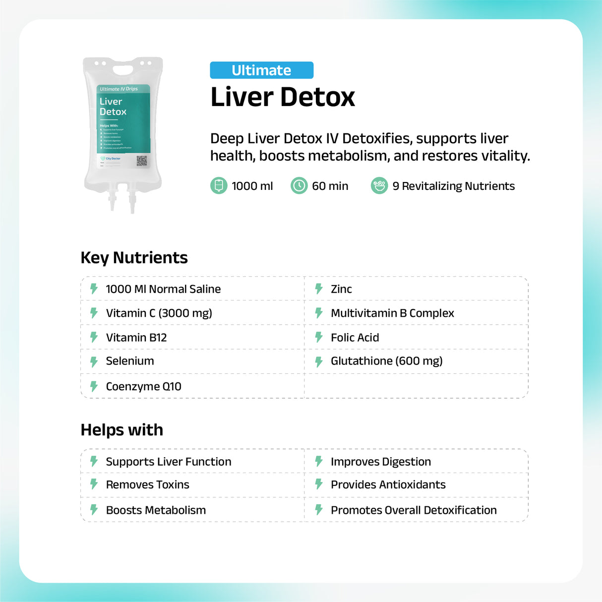 Liver Detox IV Drip