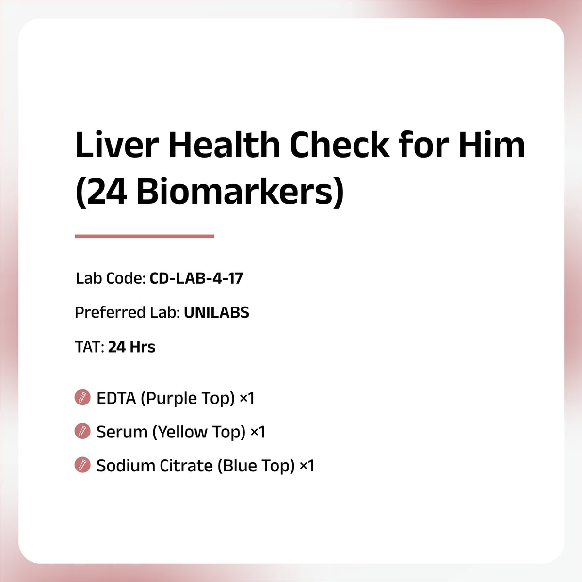 Liver Health Panel for Him