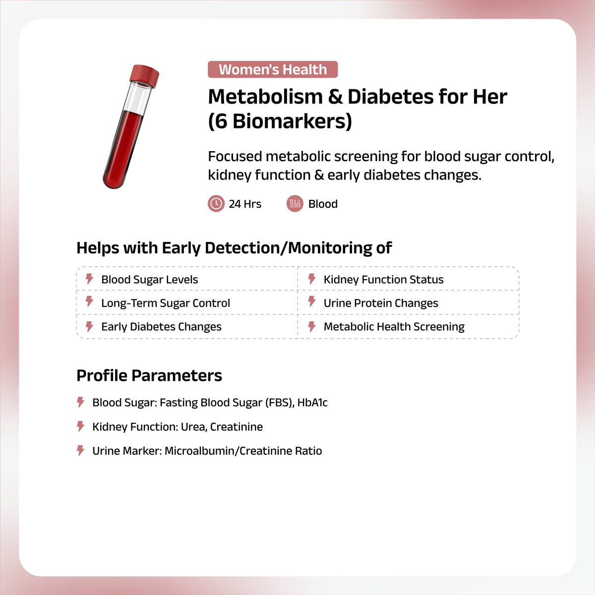 Metabolism & Diabetes Panel for Her