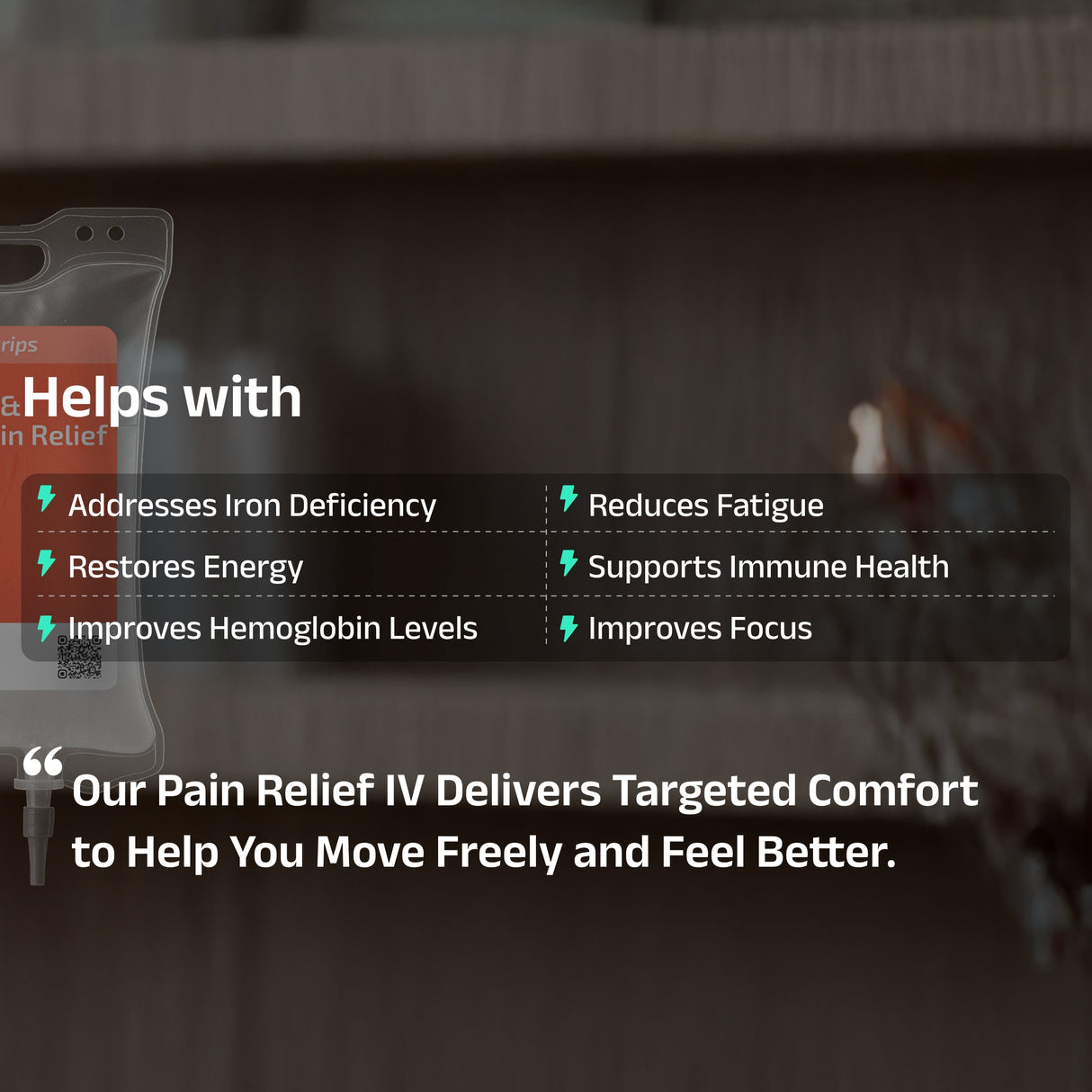 Muscle & Back Pain Relief IV Drip