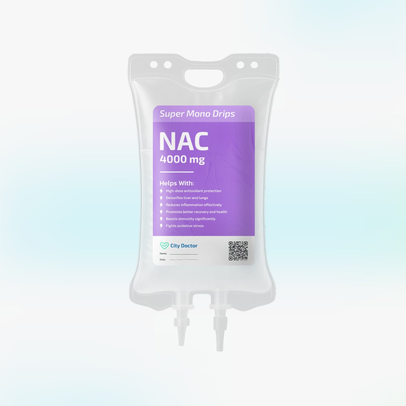 NAC (N-Acetylcysteine) IV Drip at Home