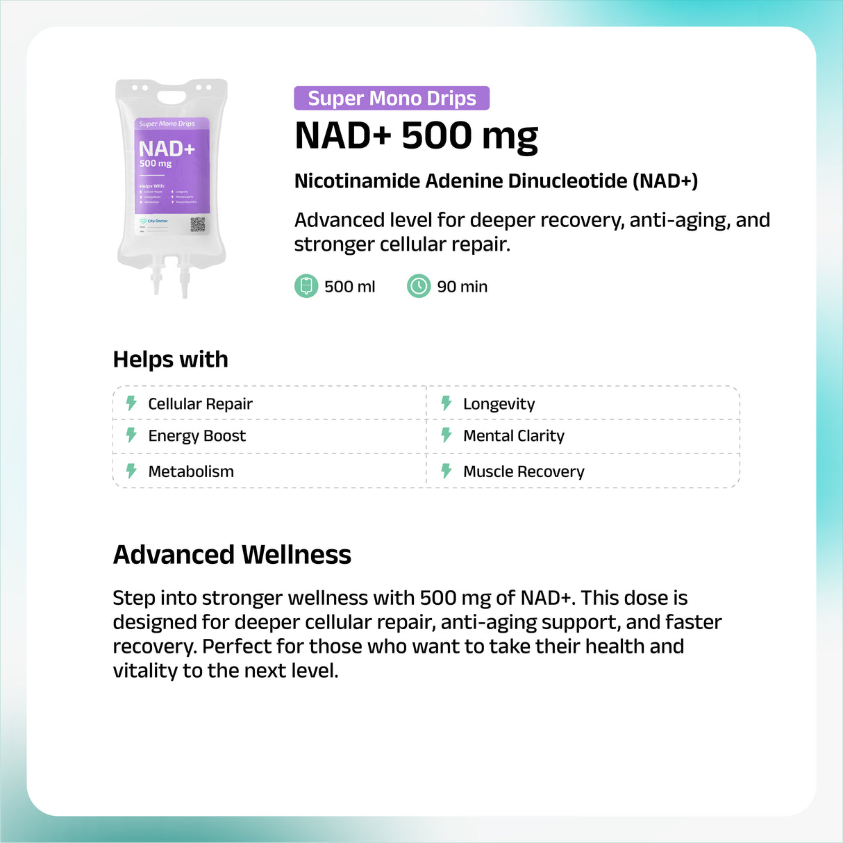 NAD+ IV Drip at Home