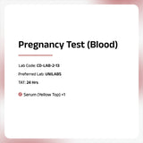 اختبار الحمل (β-hCG)