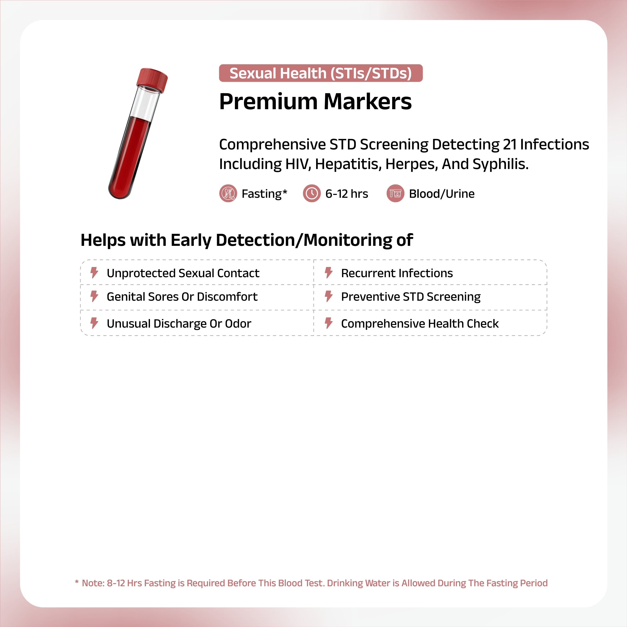 Premium 21-Pathogen STD/STI Panel