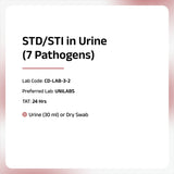 STD/STI Urine Panel (7 Pathogens)