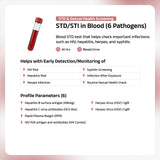 STD/STI Blood Panel (6 Pathogens)