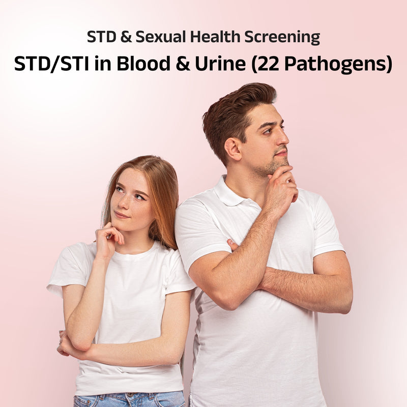 STD/STI Blood & Urine Panel (22 Pathogens)