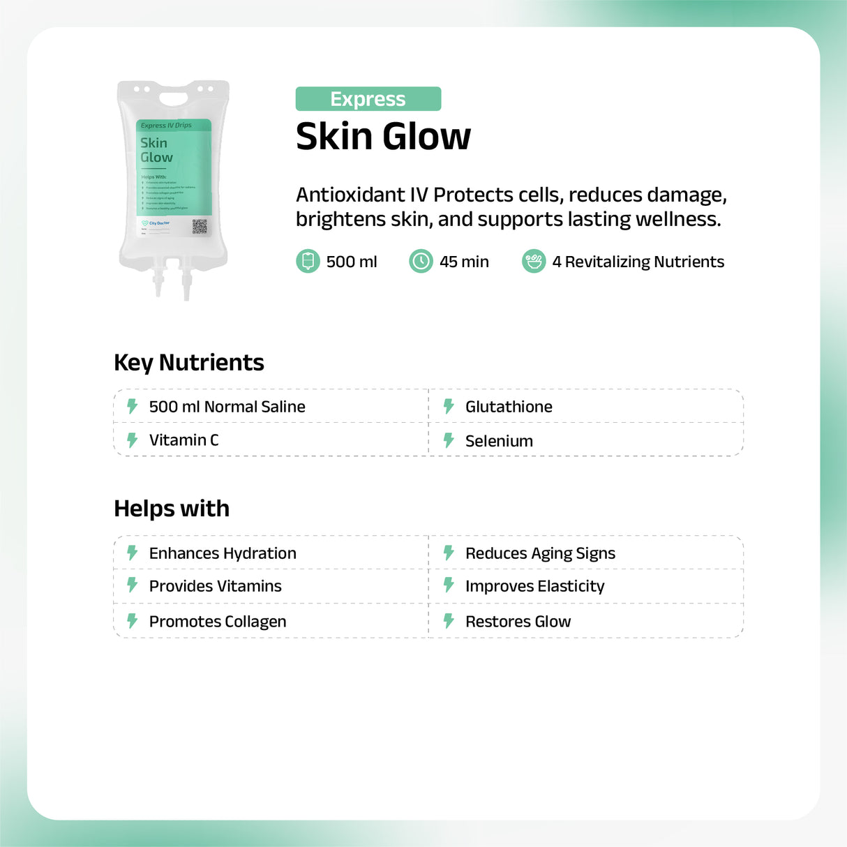 Skin Glow IV Drip