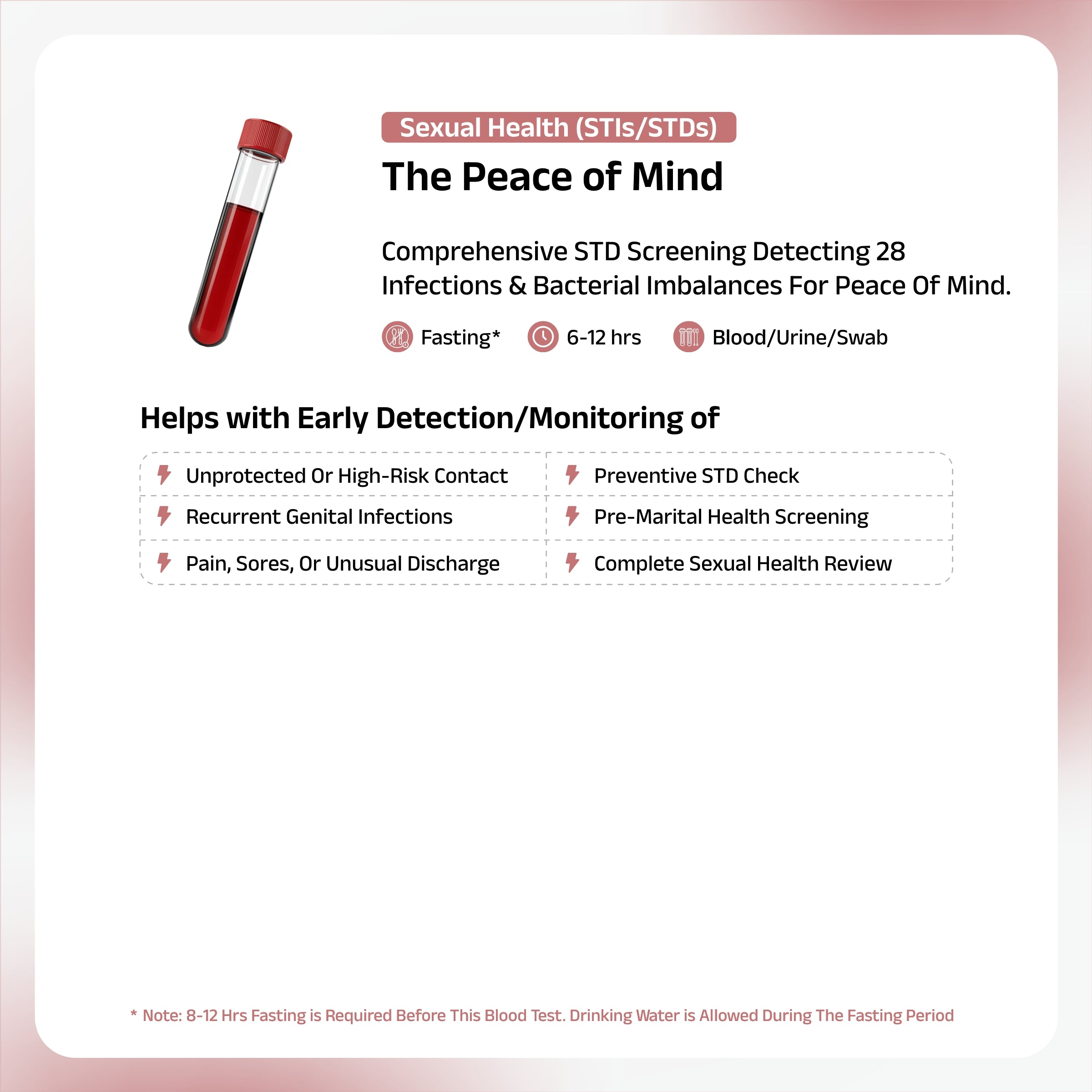The Peace of Mind 45-Pathogen STD/STI Panel