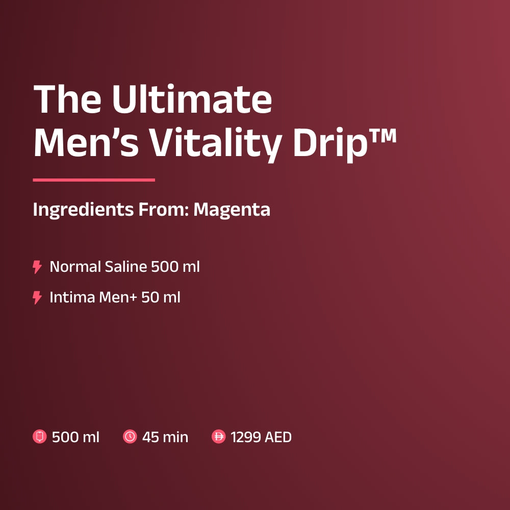 The Ultimate Men's Vitality Drip™