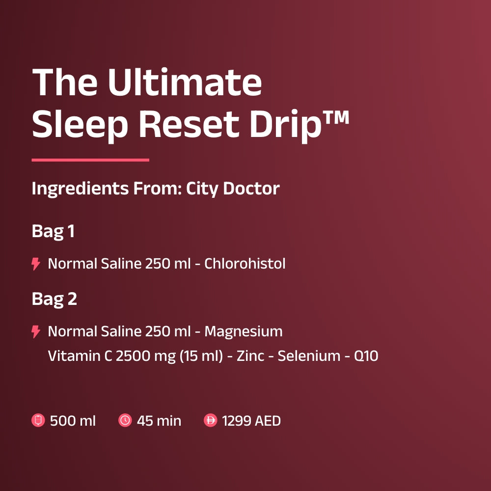 The Ultimate Sleep Reset Drip™